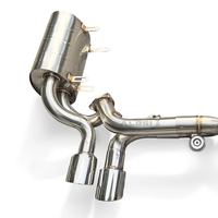 Sistem Knalpot Catback Valvetronic Langsung dari Pabrik untuk Porsche 996.2 3.4 3.6 2002-2005 Muffler Performa Tinggi 1:1 OEM Fitment