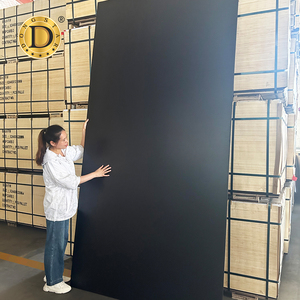 Contreplaqué filmé noir de haute qualité, imperméable, pour coffrage de construction - Product Image 5