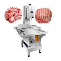 Trancheuse de coupeur d'os de viande de machine de scie d'os de boucher électrique commerciale