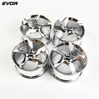 Jantes forgées EVOR OEM 15-22 pouces à cinq branches pour Chrysler 300C Dodge Charger en alliage d'aluminium