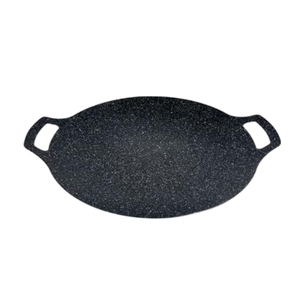 Outdoor &amp; Indoor Metal BBQ <strong>Grill</strong> <strong>Pan</strong> with Heat-resistant Smokeless Griddle Roasting <strong>Pans</strong> for Barbecue &amp; <strong>Frying</strong> - Product Image 1