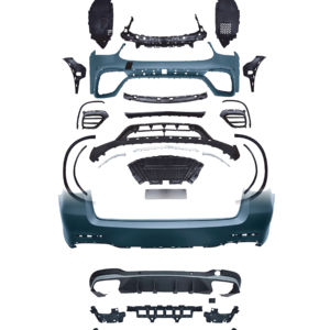 <span class=keywords><strong>Precio</strong></span> de fábrica 2020-<span class=keywords><strong>2022</strong></span> para Mercedes Benz <span class=keywords><strong>GLC</strong></span> Coupe X253, actualización de parachoques de coche, garganta trasera, nuevo Kit de carrocería completo GLC63S AMG, Kits completos - Product Image 1