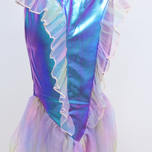 Nuevo Disfraz <span class=keywords><strong>de</strong></span> Princesa <span class=keywords><strong>de</strong></span> <span class=keywords><strong>la</strong></span> <span class=keywords><strong>Sirenita</strong></span> para Niñas, Disfraz <span class=keywords><strong>de</strong></span> Halloween para TV y Cine, Vestido <span class=keywords><strong>de</strong></span> Tul <span class=keywords><strong>de</strong></span> Poliéster para Niñas - Product Image 6