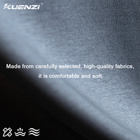 Camiseta Oversize para Mujer Kuenzi 100S, Tejido de Punto Modal Antiarrugas, Sin Bolitas, Sensación Fresca, 250GSM