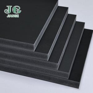 Jianguan bán buôn cắt dịch vụ chế biến PVC Hội Đồng Quản trị bọt màu đen 8/18 mét co-đùn <span class=keywords><strong>WPC</strong></span> cho khách sạn trong nhà tấm Tường - Product Image 5