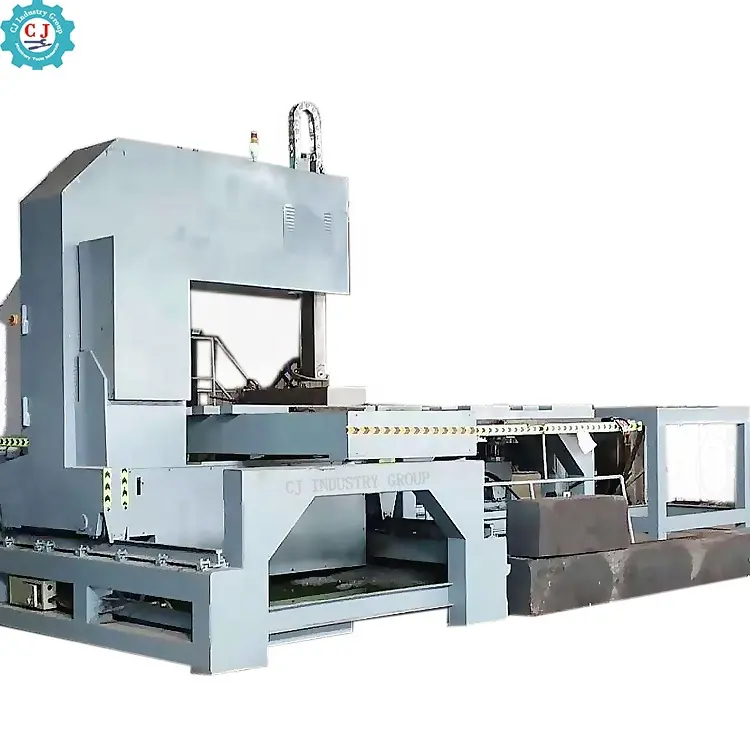 Ağır CNC Metal kesme dikey şerit testere makinası hidrolik