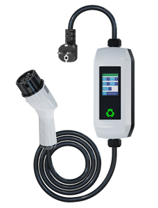 เครื่องชาร์จรถยนต์ไฟฟ้าแบบพกพา Z7C 3.5KW 7KW Type 2 รองรับไฟ AC230V สำหรับใช้ในบ้านในยุโรป พร้อมหน้าจอ LCD และรองรับ WiFi - Product Image 2