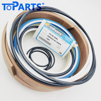 Kit de joints de vérin hydraulique TOPARTS 707-99-85350 avec matériaux PU+NBR+PTFE pour la réparation du vérin de bras PC2000-8