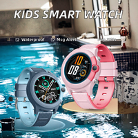 Reloj Inteligente para Niños con Pantalla IPS Resistente al Agua IP67, Pantalla Redonda, GPS+WiFi+LBS, Botón SOS, Doble SIM, 670mAh, D36, Android, IOS