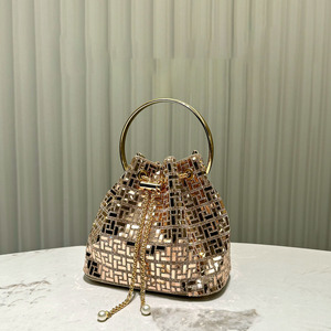 Il nuovo temperamento da donna alla moda che tiene la borsa e la borsa per banchetti lucida per la cena possono essere borse firmate a tracolla monospalla di lusso - Product Image 2