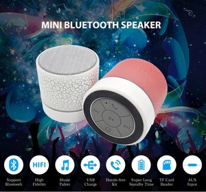 Hàng Mới Về Crack Đèn Led Nhấp Nháy Altavoz Inalambrico Xanh <span class=keywords><strong>Real</strong></span> Sound Bluthoot Bluetuth Loa Blootuth Nhỏ Nhất - Product Image 5