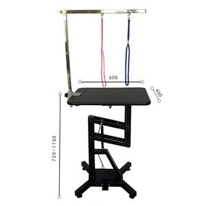 높이 조절 가능한 미끄럼 방지 풋 페달이 있는 공압식 애완동물 미용 테이블 (고양이와 강아지의 털 다듬기 및 건조용) - Product Image 3