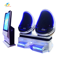 Chaise de cinéma d'oeufs de 9D VR VR lunettes de la machine intelligente de jeu de parc d'attractions de casque de réalité virtuelle HD VR