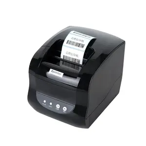 Bester Preis 80mm 3 Zoll zwei in einem Thermo empfang und Etiketten drucker Xprinter 365b 80MM USB Desktop Sticker Printer