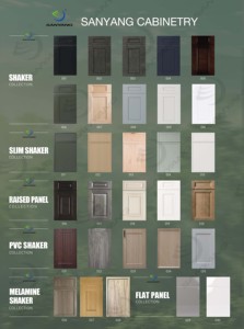 Thiết kế sang trọng hiện đại đầy đủ nhà bếp mô-đun gỗ sồi trắng Veneer mỏng Shaker phong cách hoàn chỉnh tủ bếp đặt đồ nội thất - Product Image 5