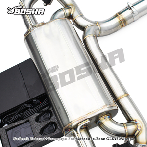 Sistema de Escape Catback de Alto Flujo Personalizado SS304 para Mercedes-Benz GLE450 Coupé W167 3.0T 2020-2024 Válvula Boska Racing - Product Image 3