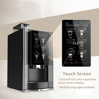 Distributeur automatique de café commercial avancé avec fonction SDK, écran tactile 15,6 pouces, certifié CE pour tous les environnements