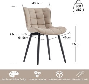 Free Sample OEM Designer Luxury <b>Midcentury</b> Modern Italian Tufted Velvet Commercial Kitchen <b>Chairs</b> for <b>Dining</b> Room - Product Image 5