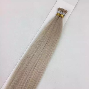 Extensiones de Cabello I-Tip 100% Remy Humano con Queratina Italiana Pre-Adherida, Cutícula Alineada, Doble Trama, Venta al por Mayor para Salones - Product Image 5