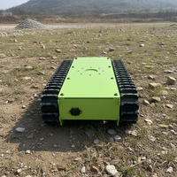 SBGU 24V Sasis Tracked Industri Tugas Berat Motor Brushless Elektrik Kontrol Jarak Jauh Daya Angkut 3 Ton Garansi 1 Tahun Kargo