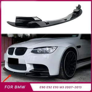 สปอยเลอร์กันชนหน้าแบบดิฟฟิวเซอร์ สำหรับ E90 E92 E93 M3 ปี 2007-2013 สีดำเงา คาร์บอนไฟเบอร์ - Product Image 1