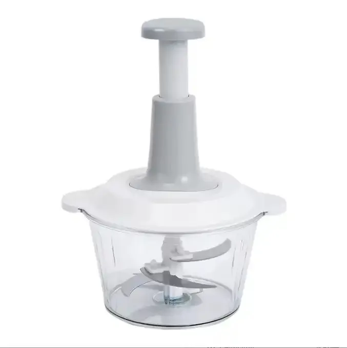 1.5 L Hướng dẫn sử dụng thực phẩm rau Chopper tay Báo Chí xử lý thịt Shredder Lazy Báo Chí loại máy xay thịt