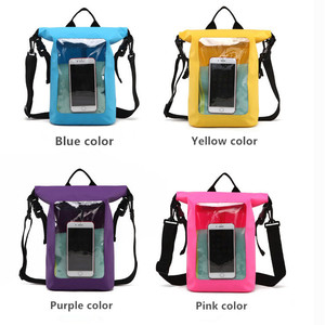 Sac étanche personnalisable pour la natation, sac de voyage en PVC 500D Ocean Pack <span class=keywords><strong>12L</strong></span>, sac étanche en bâche pour téléphone portable - Product Image 1