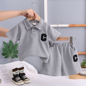Set di <span class=keywords><strong>Abbigliamento</strong></span> Estivo per Bambini da 0 a 4 Anni, Completo Due Pezzi con Maglietta Girocollo e Pantaloncini in Denim, <span class=keywords><strong>Abbigliamento</strong></span> per Bambini all'Ingrosso - Product Image 6