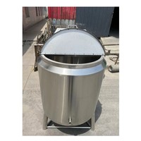 Cuve de Pasteurisation et de Refroidissement Multifonctionnelle 50-200 Litres pour Lait (100L)