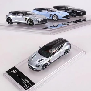 Modèle KING <span class=keywords><strong>Aston</strong></span> <span class=keywords><strong>Martin</strong></span> 1:64 en alliage moulé sous pression, modèle de voiture personnalisable, figurine de collection, décoration d'intérieur, cadeau - Product Image 2