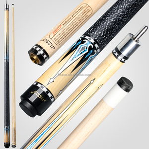 Taco de billar profesional JOSS Cues de 2 piezas, eje de arce canadiense de baja deflexión de 58 pulgadas con punta de 12.75 mm, ergonómico y antideslizante - Product Image 2