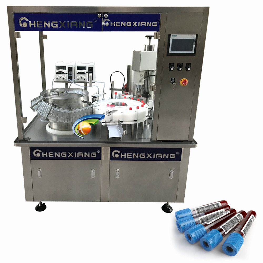 New DesignFully Automatic IVD Reagent Filling Machine Test Tube Filling Capping Machine