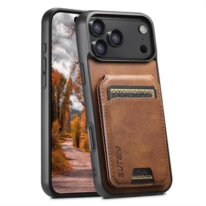 Funda de Teléfono de Cuero PU con Soporte y Protección Antigolpes para Uso Comercial, Compatible con iPhone 17 Air, 16 Pro Max, 14, 15 - Product Image 5
