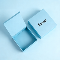 Caja de Regalo Plegable de Cartón con Forma de Libro de Lujo, Cierre Magnético Tipo Concha, Impresión de Logotipo Personalizada, para Ropa y Joyería Premium