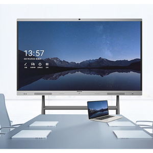 Pizarra blanca interactiva táctil infrarroja, tablero inteligente todo en uno para aula, OEM ODM, 65/75/86 pulgadas - Product Image 2