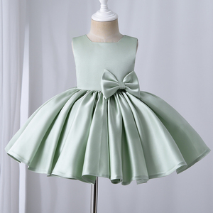 Vestido para Niñas de 2 a 13 Años, Vestidos de Fiesta para Bebés y Niñas Pequeñas, Vestido de Princesa con Lazo para Fiestas Infantiles - Product Image 3