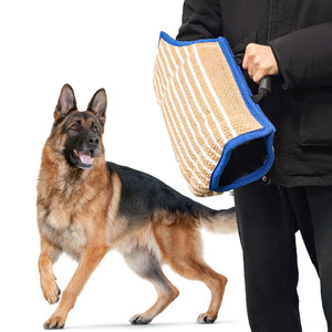 Kinghon Heavy-Duty Jute Bite Training Sleeve Dog <b>Trainers</b> Protective Arm Guard Durable Comfortable Tear Resistance - Product Image 3