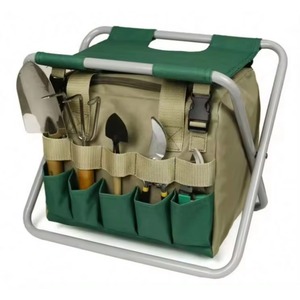 Muestra Gratuita de Herramientas de Jardín 2 en 1: Rodillera Plegable Portátil con Asas, Juego de Herramientas Manuales con Asiento Plegable y para Jardín - Product Image 1