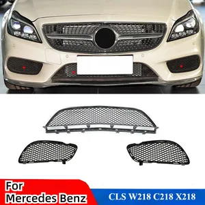 StarNav สำหรับ Mercedes Benz CLS W218 C218 X218 A2188850024 A2188851923 2188852023 กระจังหน้ากันชนล่างพร้อมไฟตัดหมอก - Product Image 2