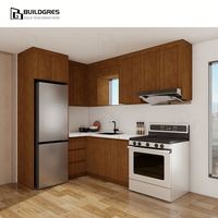 Meubles italiens en bois Buildgres Ensembles en bois massif Garde-manger en noyer Armoires sur pied Accessoires automatiques Armoires de cuisine