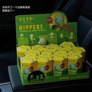 PM más Popular Original Sonny Angels Smiskis Hipperss serie lindo luminoso coche adornos caja ciega juguete para regalo - Product Image 2