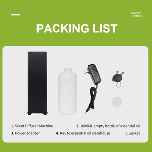 Difusor de perfume de óleo de fragrância comercial, máquina de difusor de óleo perfumado 1000ml 1500cbm, cobertura grande área, difusor elétrico de perfume de óleo essencial de metal - Product Image 4