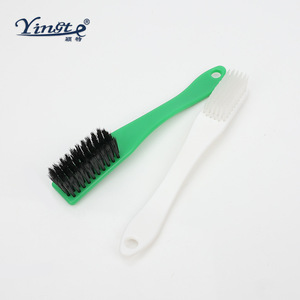 Yinste Shoe <b>Brush</b> Nylon Bristles Plastic Handle For Cleaning And <b>Dust</b> Removal 2 Pieces - Product Image 4