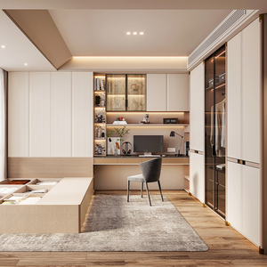 Letto Tatami con Contenitore in Stile Giapponese Moderno Sofeyia, in MDF, Salvaspazio, Ecologico, Durevole, Certificato SGS - Product Image 3