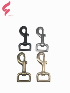 Lihui Gancho de Metal Giratorio de 20mm Personalizado de Zinc para Bolsos, Accesorios de Moda, Gancho de Seguridad para Correas de Perro, Gancho de Seguridad para Correas de Perro - Product Image 4