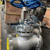Válvula de Compuerta de Acero Inoxidable ASTM A351 CF3M, Válvula de Compuerta API 6D, Estándar, RF (Superficie Elevada)