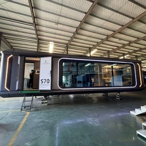 Venta caliente Casa móvil con baño Baño Diseño moderno Aplicación al aire libre Casa de cápsula modular Precio barato de fábrica - Product Image 3