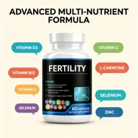 Capsules de fertilité pour hommes personnalisées OEM, pilules naturelles à base de maca et de ginseng, complément alimentaire pour booster la fertilité masculine