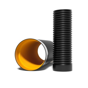 Tubería de Drenaje Corrugada de Doble Pared de HDPE Dn300/Dn400/Dn600/Dn800, Flexible, Resistente a la Corrosión, Enterrada, ISO - Product Image 1