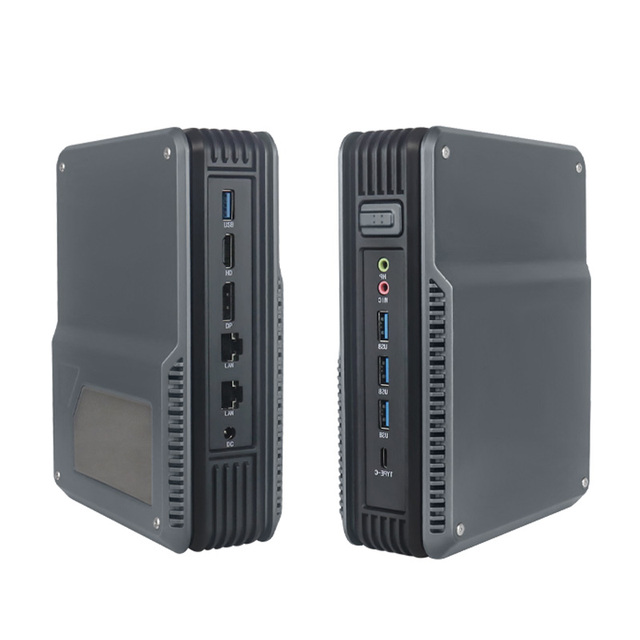 Mini Pc Office Gaming Intel Ultra H CPU DDR5 HDMI DP Desktop Computer Mini Pc Opnsense for Ai Business Gaming Home Office